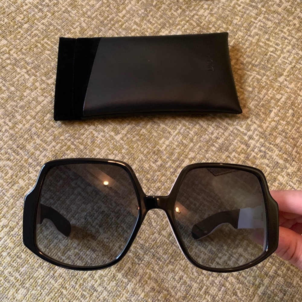 Christian Dior Dior Inside Out 1 Sunglasses Black
